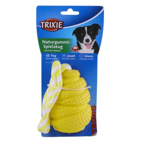 Trixie Strong Jumper On Rope Natural Rubber 11cm/40cm
