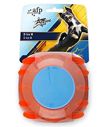 [847922036218] All For Paws Active Dice Dog Toy (Medium, Blue)