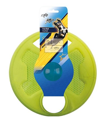 [847922036300] All For Paws Active Frizz Dog Toy (Green)
