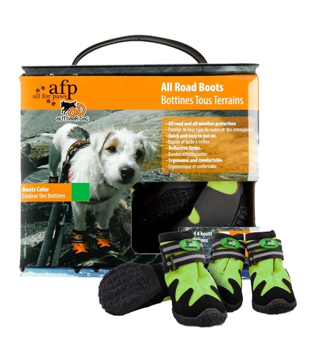 [847922080686] All For Paws Outdoor All Road Boots (XSmall)