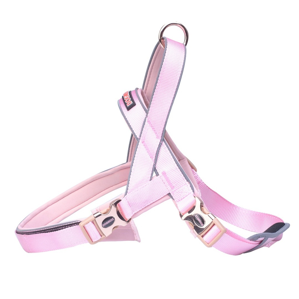 Dogness Reflective Harness Pink