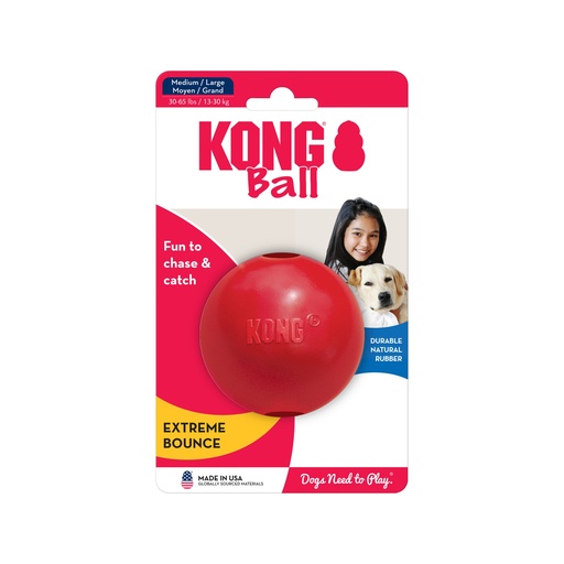 [35585181127] Kong Ball For Dogs (Large)