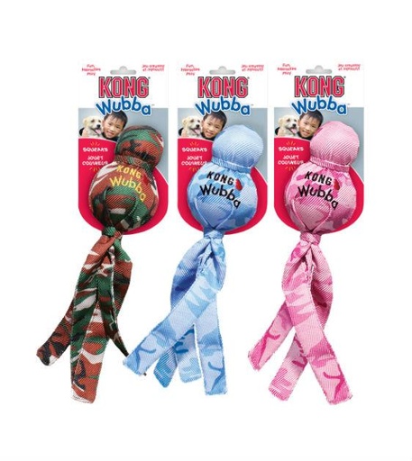 [035585800141] Kong Camo Wubba                 (Small)