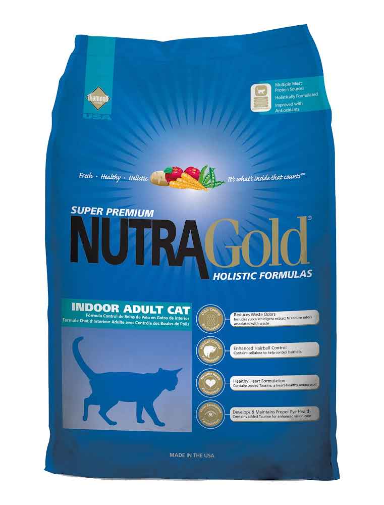 Nutra Gold Holistic Formulas For  Indoor Adult Cat