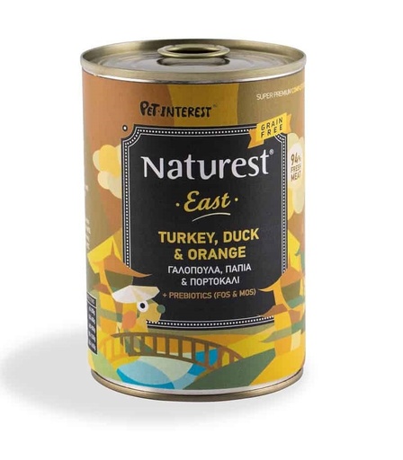 [5206819014657] Pet Interest Naturest Gourmet East Turkey, Duck & Orange Canned Food (600 g)