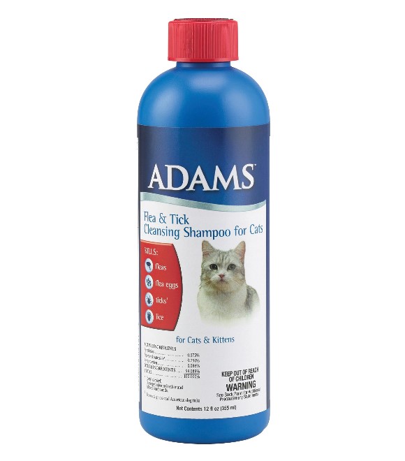 ADAMS™ Flea & Tick Cleansing Shampoo for Cats  12OZ