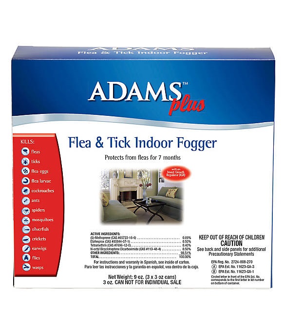 ADAMS™ Plus Flea & Tick Indoor Fogger 3 oz