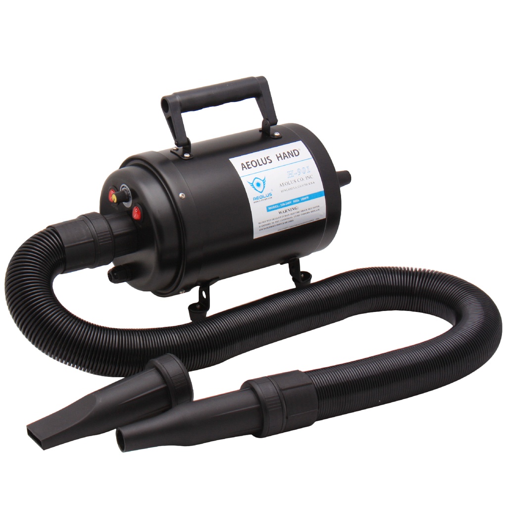Aeolus Professional Breshless Pet  Dryer- 220V-240V/AC-50HZ 2800W Black