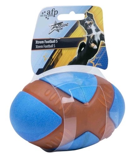 [847922036256] All For Paws Active Dog - Xtrem Football L Blue