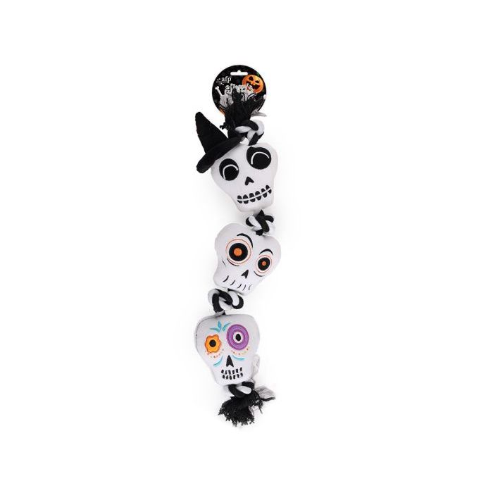 All For Paws Halloween Naughty or Trick Skeleton Dog Toy
