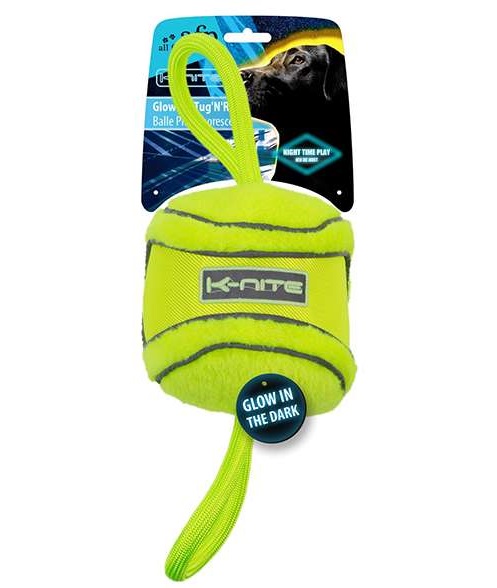 All For Paws K-Nite Glowing Tug N Roll