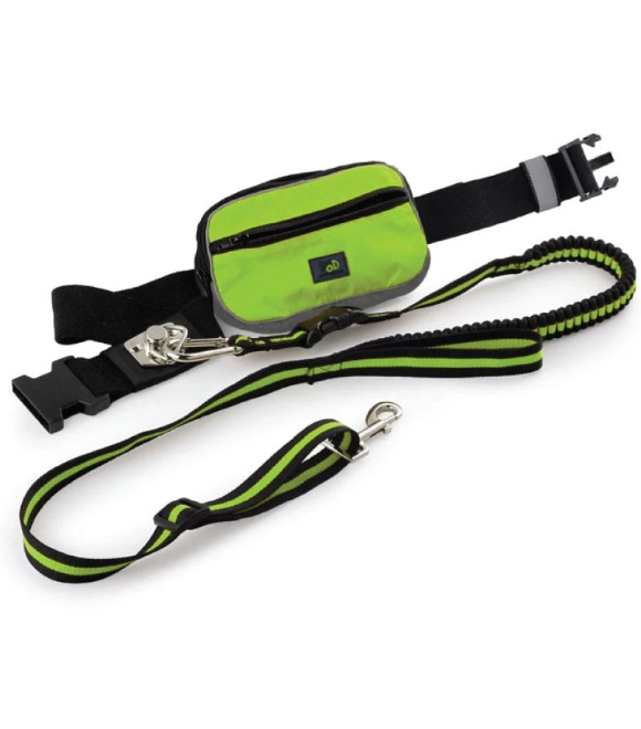 All For Paws Outdoor - Jogging Leash Green