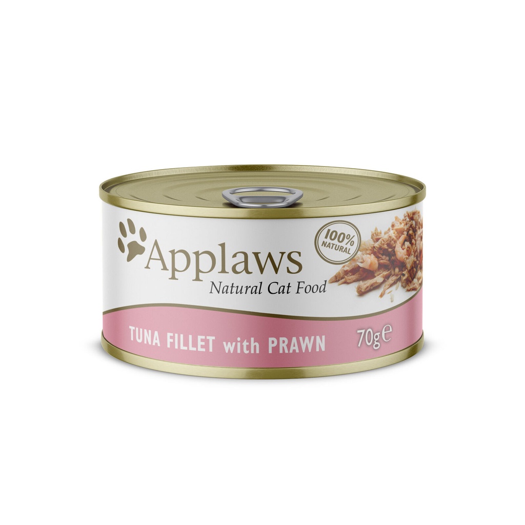 Applaws Can for Cat Tuna With Prawn 70G