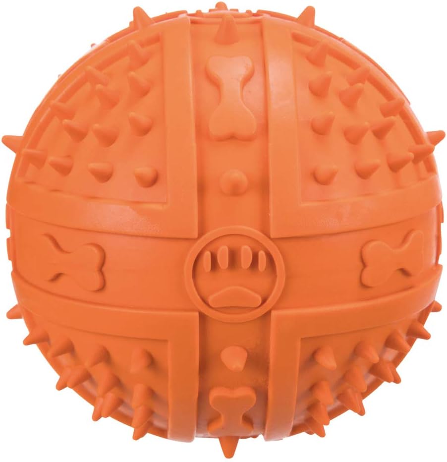 Begood Rubber Header Squeak Ball - Orange