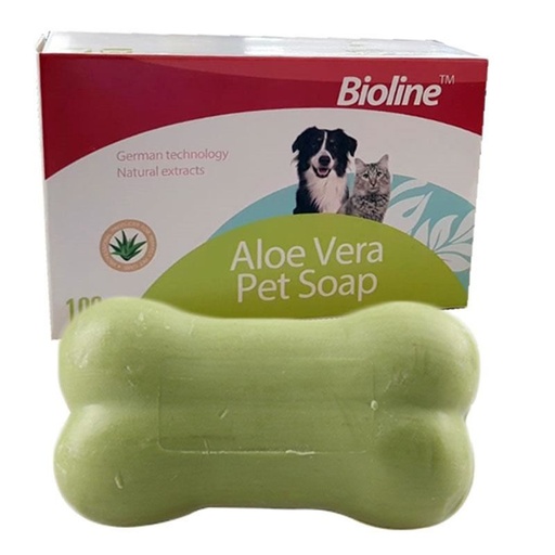 [6970117122213] Bioline Aloe Vera Pet Soap 100g