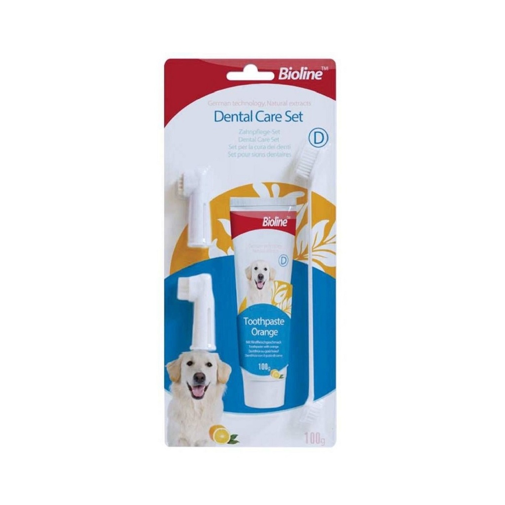 Bioline Dental Care Set Orange Flavor 100g
