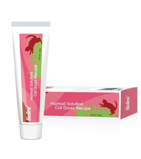 [6970117120196] Bioline Hairball Solution For Cats 100g