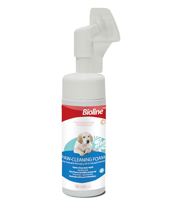 Bioline Paw Cleaning Foam for Dog 150ml