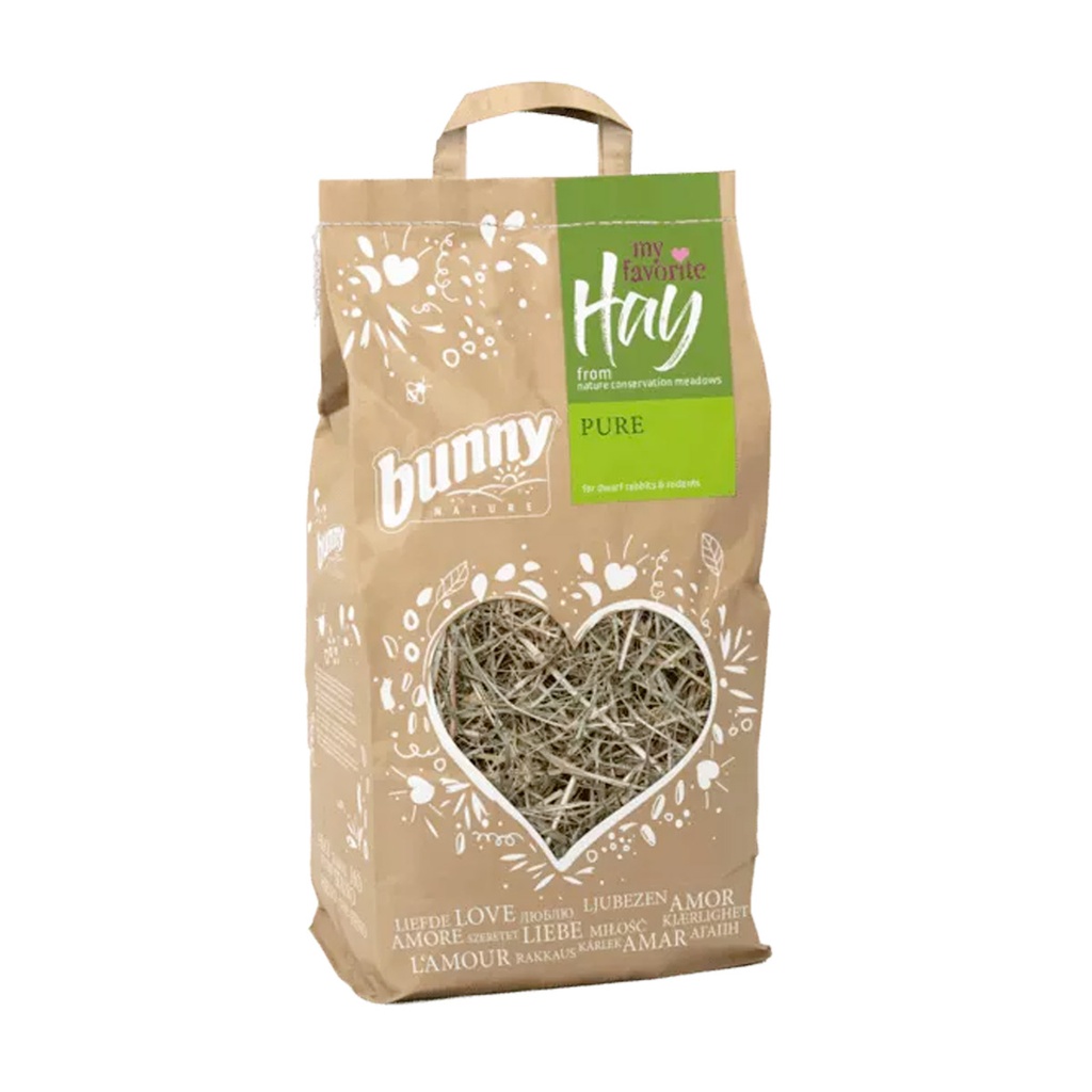 Bunny My Favorite Pure Hay For Dwarf Rabbits and Rodents 100g