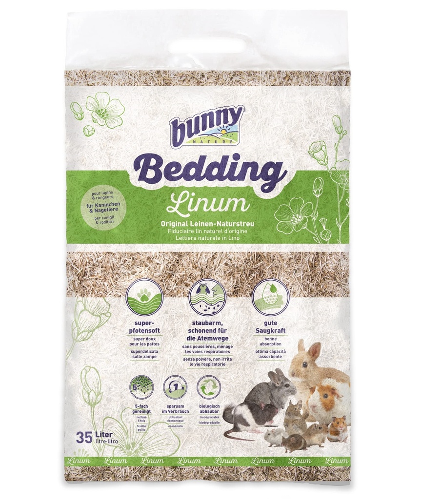 Bunny Nature Bedding Linum 12.5 Ltr