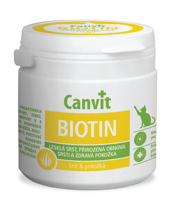 Canvit Biotin Hair & Skin for Cats 100g