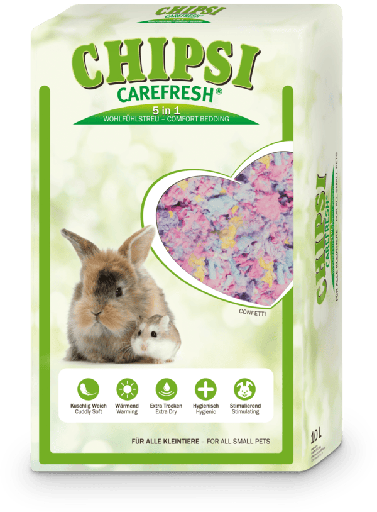 [066380001327] Chipsi Carefresh Premium Pet Bedding -  Confetti 10 Liter
