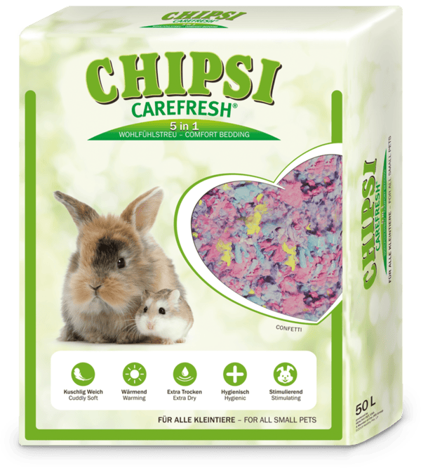 Chipsi Carefresh Premium Pet Bedding - Confetti 25.7L