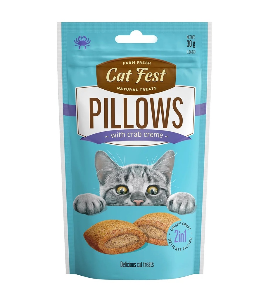 Cat Fest Farm Fresh Pillows with Crab Creme 30g