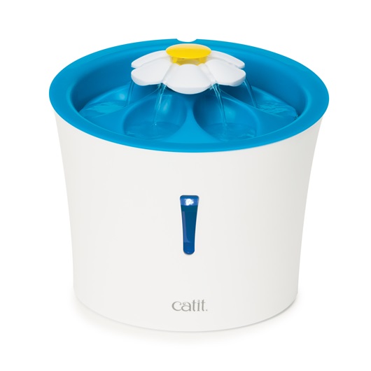 Hagen Catit Flower Fountain with LED Night light -  3L