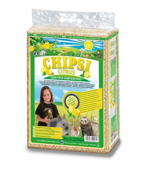 Chipsi Pet Bedding Citrus 3.2kg