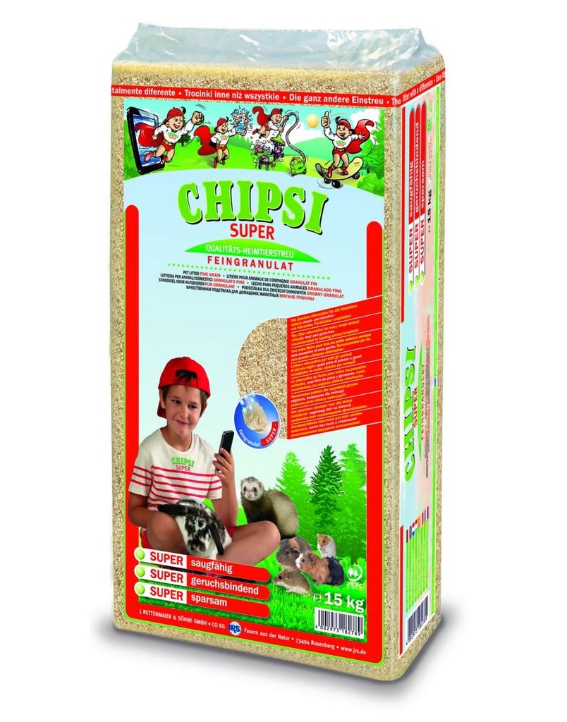 Chipsi Supper Pet Bedding 15 kg