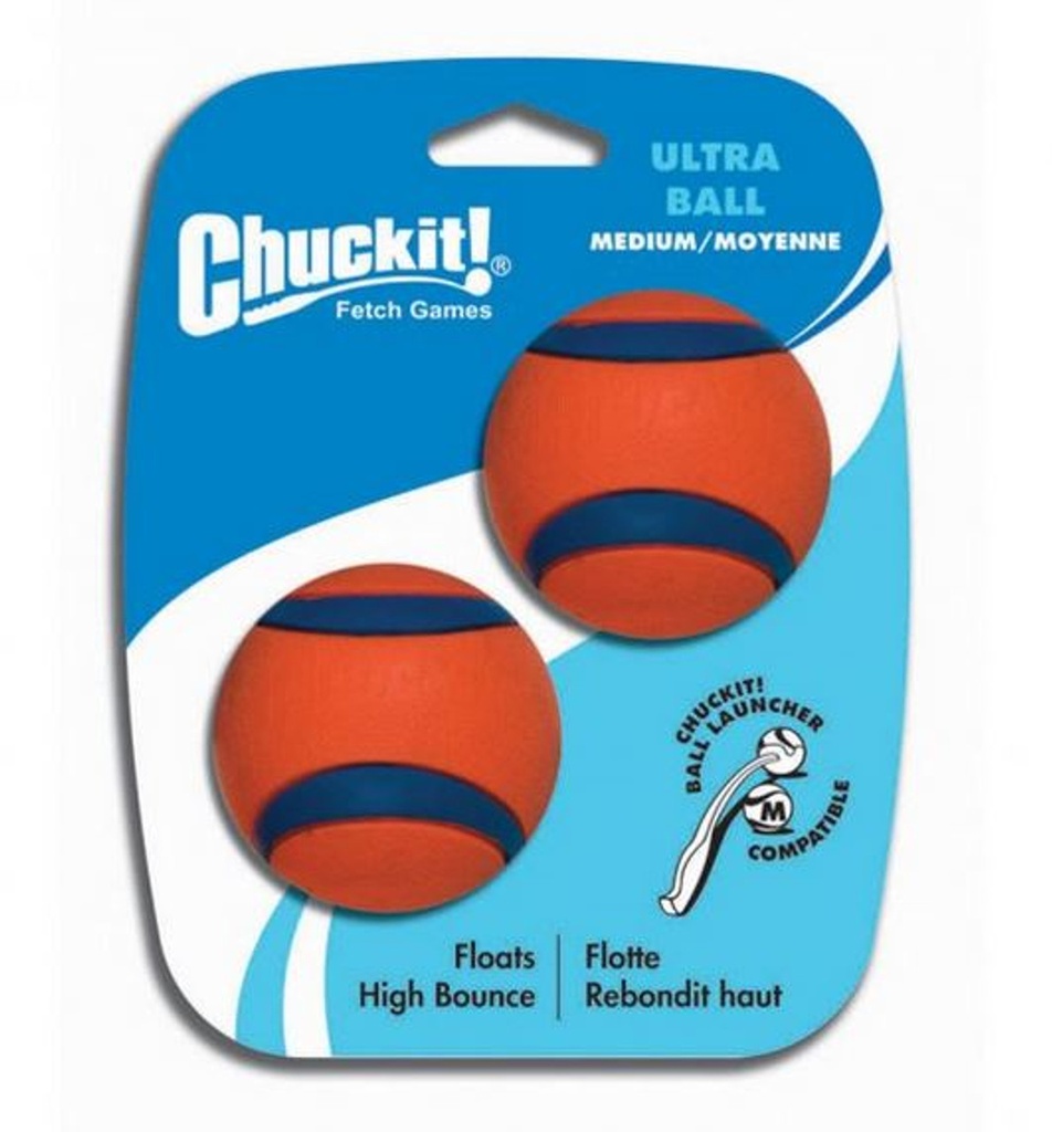 Chuck it Ultra Ball M 2/pk Toy