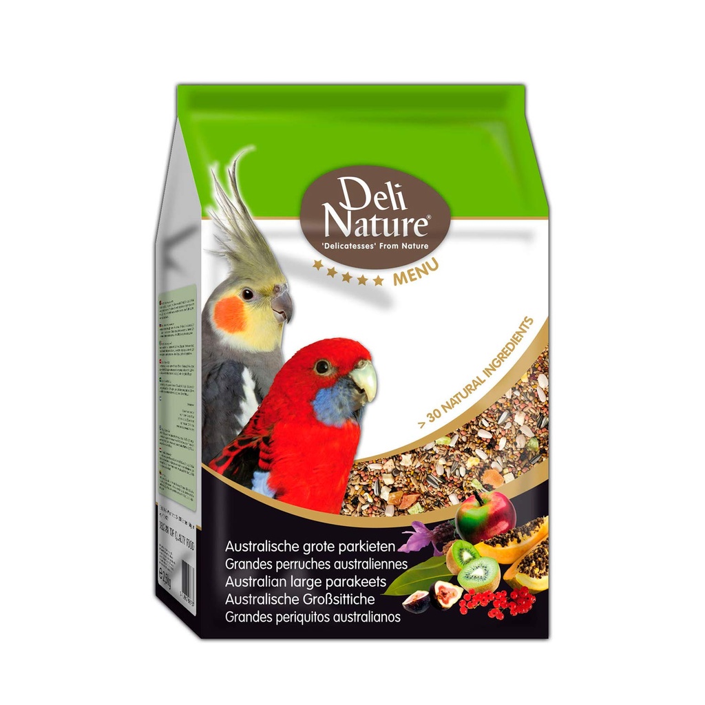 Deli Nature 5STAR AUS PARKEET 800GR