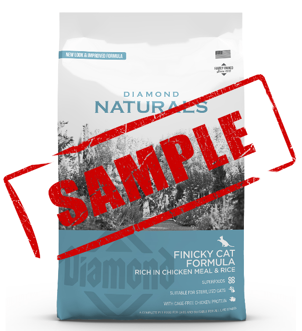 عينة من صيغة دايموند ناتشورالز للقطط المزاجية