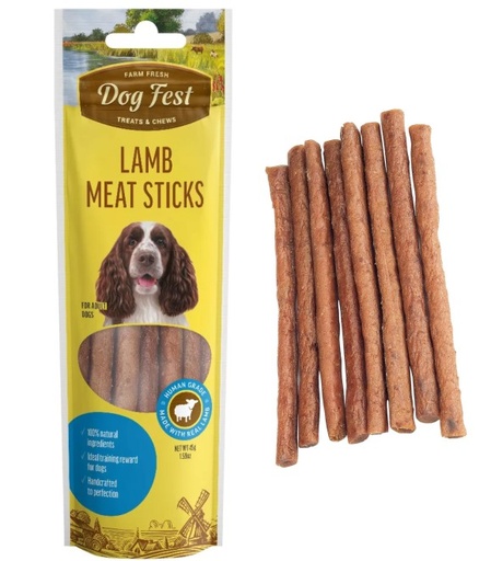 [6921499711281] Dog Fest Farm Fresh Meat Sticks Lamb 45g