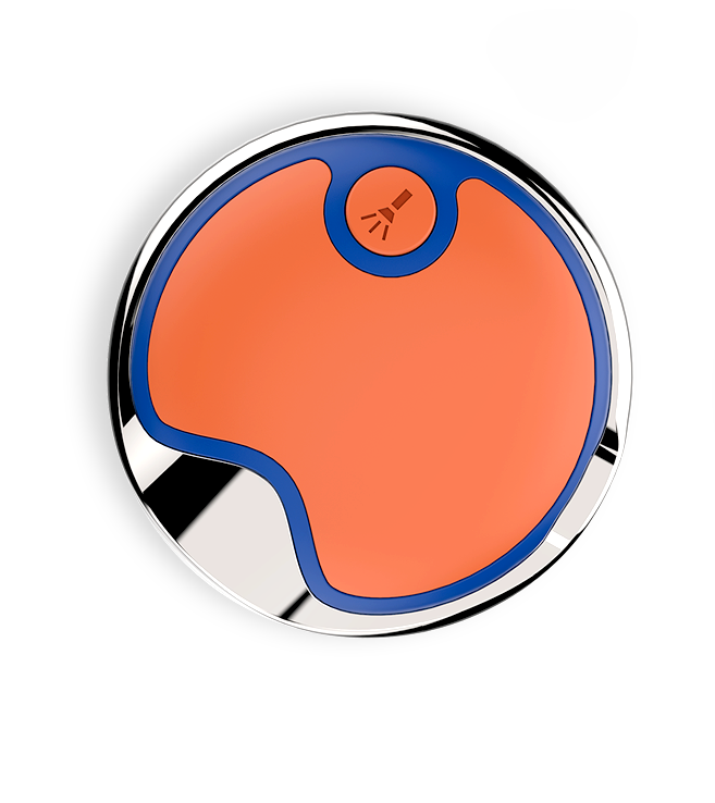 ضوء دائري LED - برتقالي (26×16.5×12 سم) من دوغنس