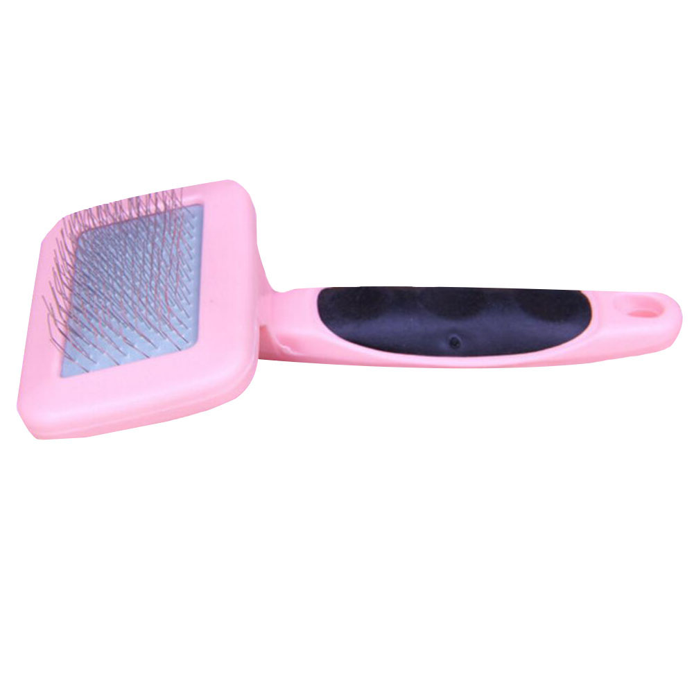 أدوات تجميل أساسية فرشاة سلكية وردية/زرقاء (L)
