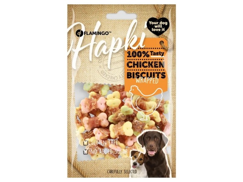 Flamingo Hapki Chicken Biscuits 85g