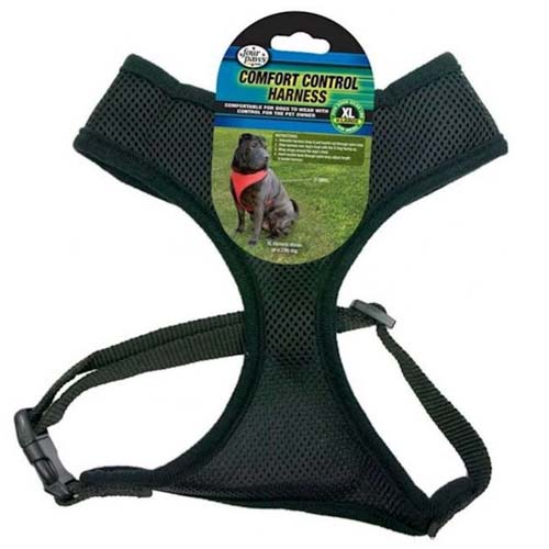 Four Paws Comfort Mesh Harness Black XL