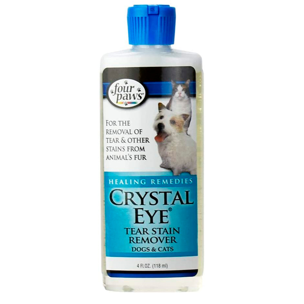 Four Paws Crystal Eye Tear Stain Remover -  4oz (118 ml)