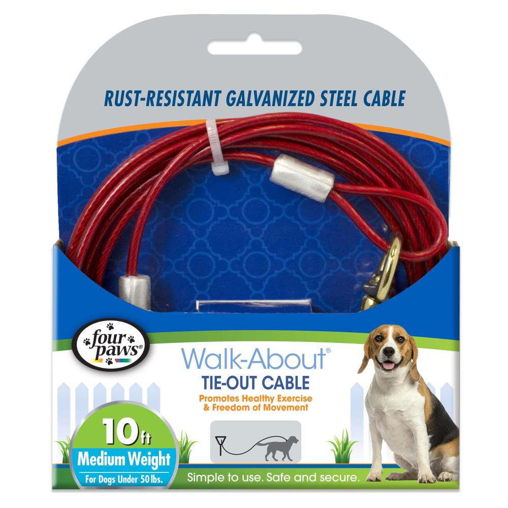 Four Paws Light Tie out Chain 2mm 10ft