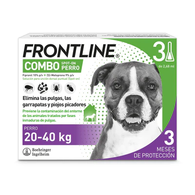 Frontline Combo for Dogs 20-40 Kg