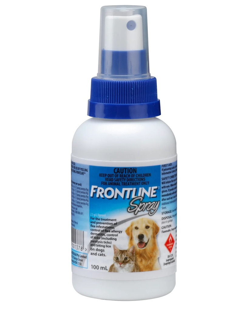 Frontline Spray for Dogs & Cats 100 ML