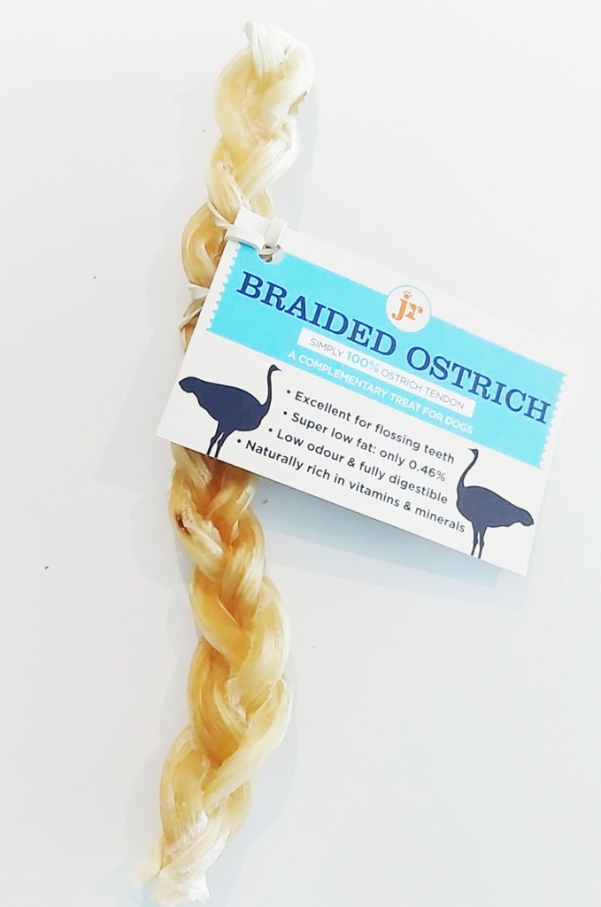 JR Braided Ostrich Stick 9cm 1pcs