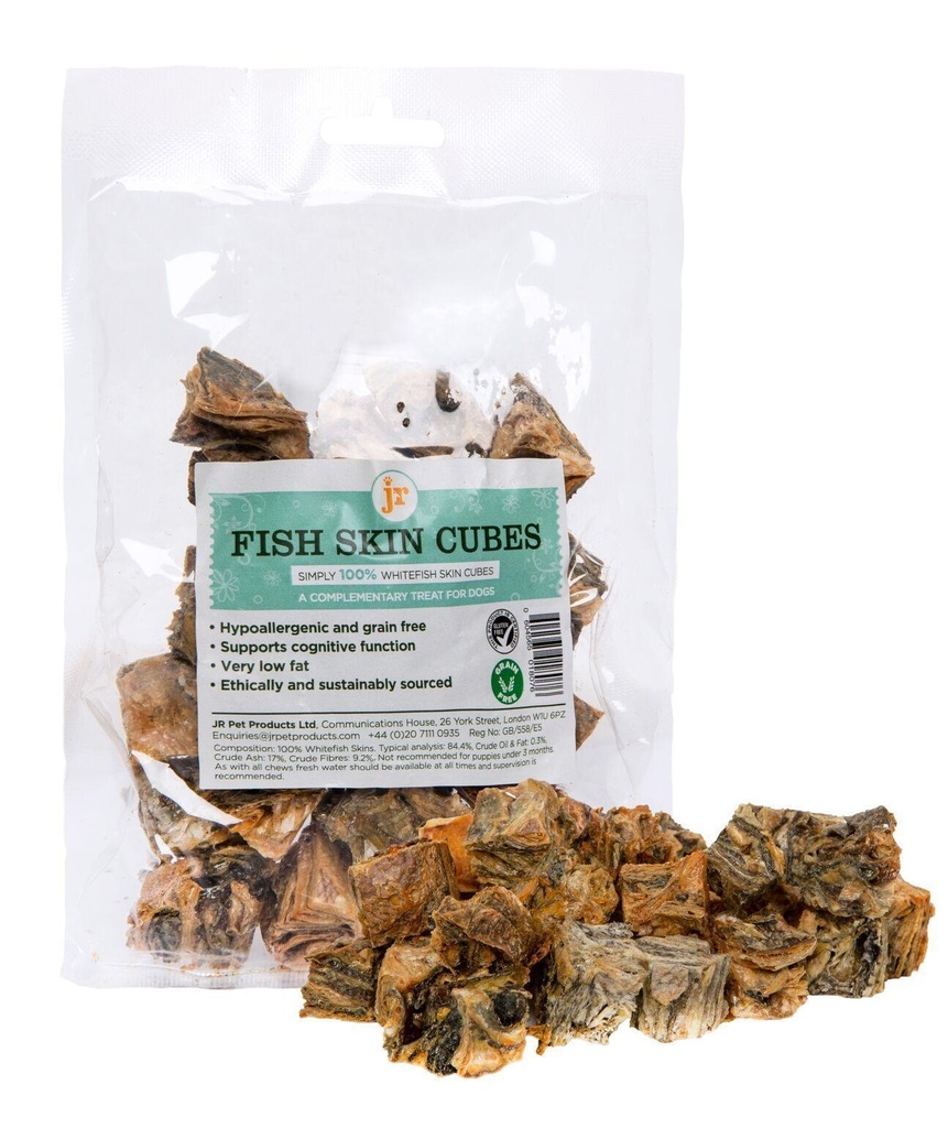 JR Fish Skin Cubes 75g
