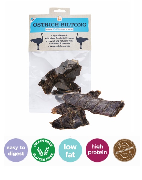 JR Ostrich Biltong 60g