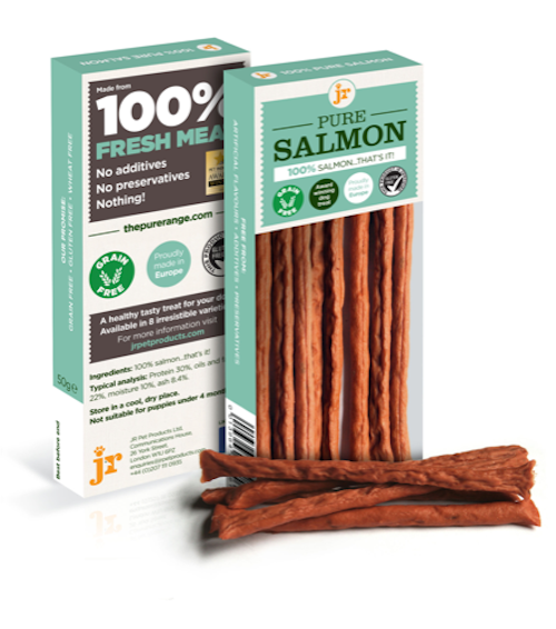 JR Pure Salmon Sticks 50g