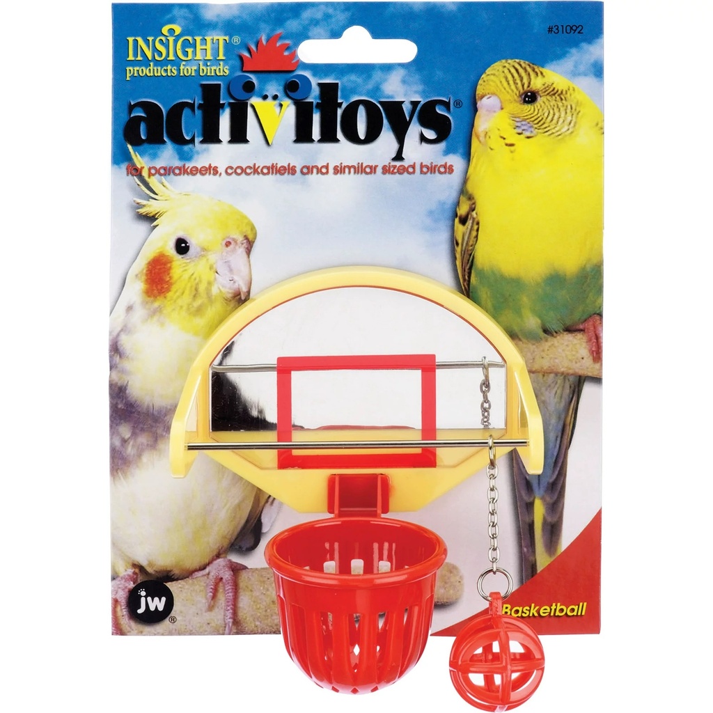 JWPet  Active Basket Ball Bird Toy