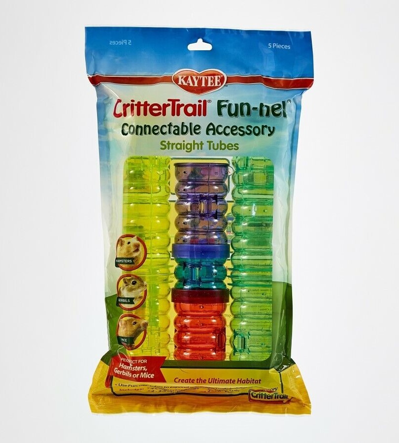 أنابيب Kaytee CritterTrail Funnels المستقيمة مقاس 9 إنش