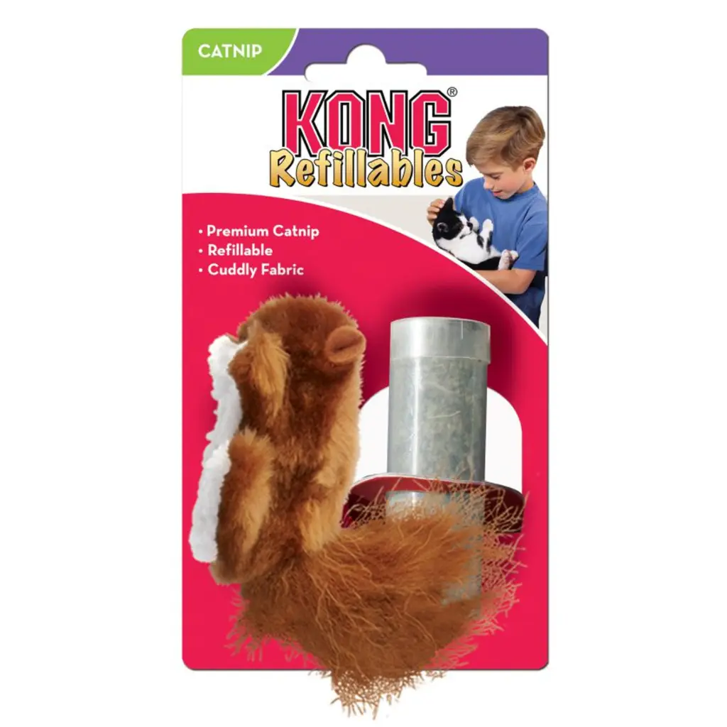 Kong Bright Catnip Refillable - Kangaroo 